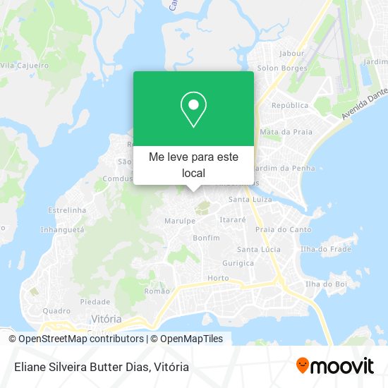 Eliane Silveira Butter Dias mapa