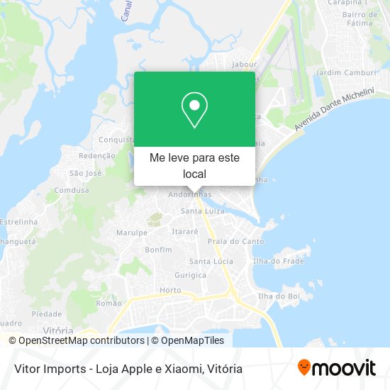 Vitor Imports - Loja Apple e Xiaomi mapa