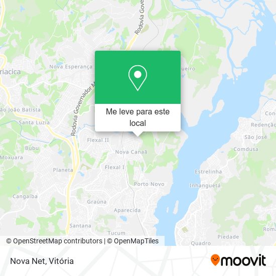 Nova Net mapa