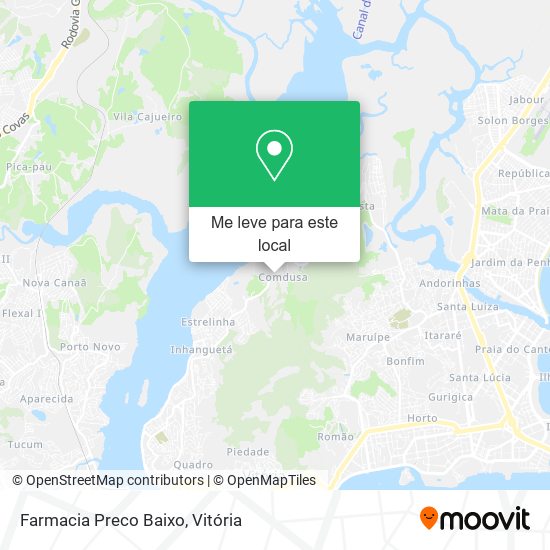 Farmacia Preco Baixo mapa