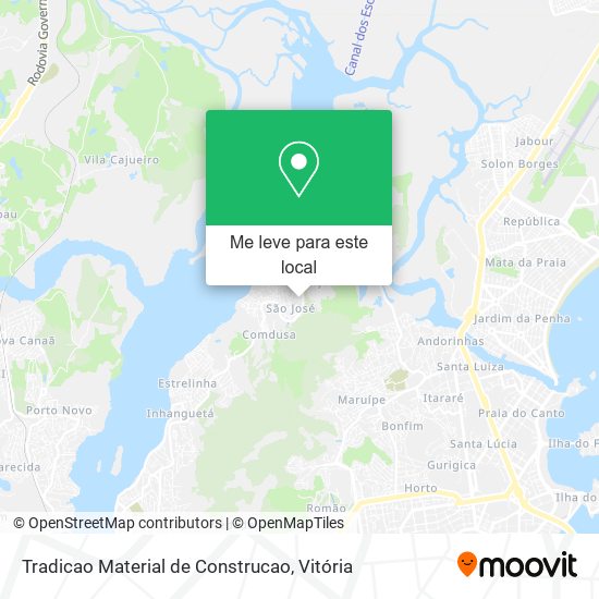 Tradicao Material de Construcao mapa