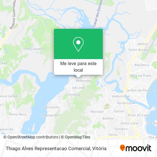 Thiago Alves Representacao Comercial mapa