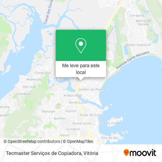 Tecmaster Serviços de Copiadora mapa