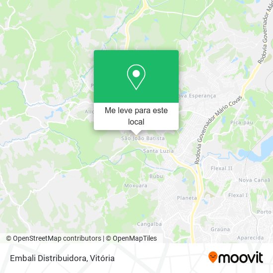 Embali Distribuidora mapa