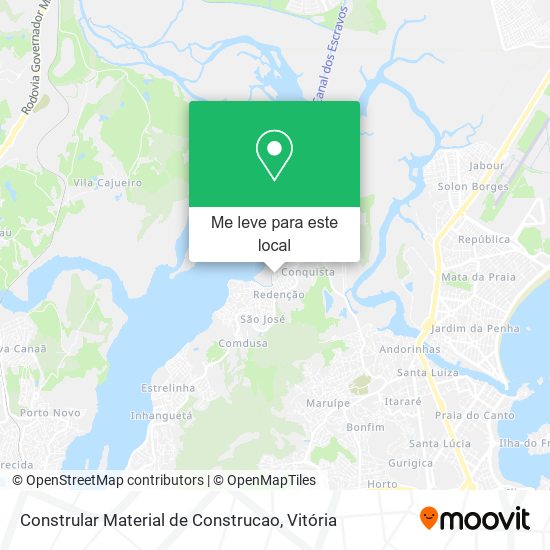 Constrular Material de Construcao mapa