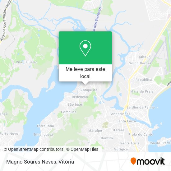 Magno Soares Neves mapa