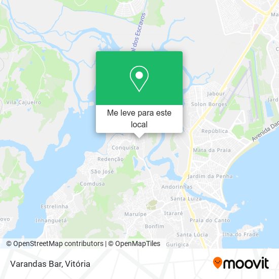Varandas Bar mapa