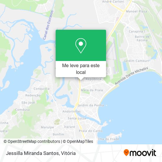 Jessilla Miranda Santos mapa