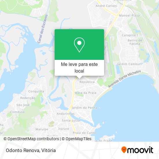 Odonto Renova mapa