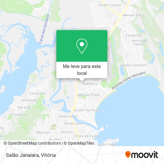 Salão Janaiara mapa