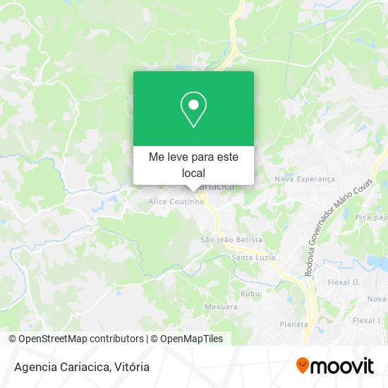 Agencia Cariacica mapa