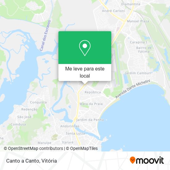 Canto a Canto mapa