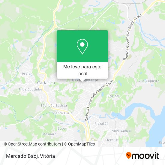 Mercado Baoj mapa