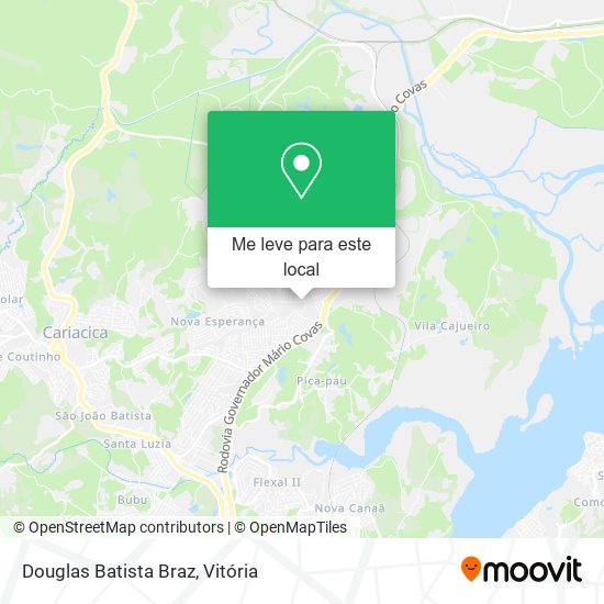 Douglas Batista Braz mapa