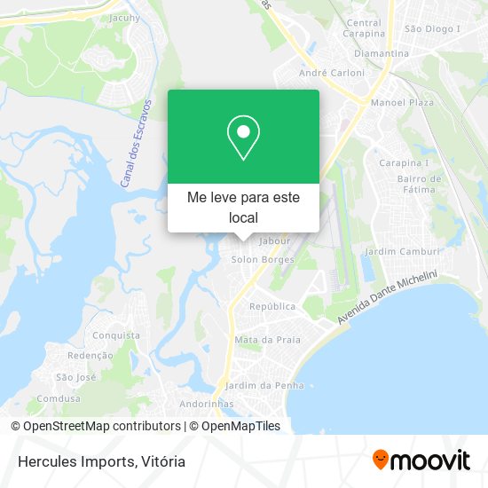 Hercules Imports mapa