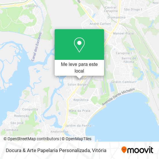 Docura & Arte Papelaria Personalizada mapa