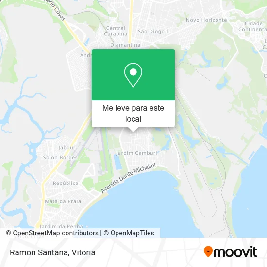 Ramon Santana mapa
