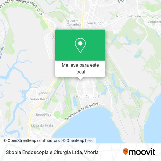 Skopia Endoscopia e Cirurgia Ltda mapa