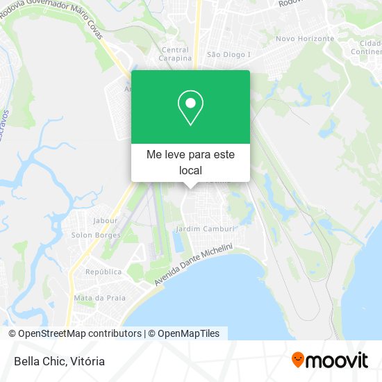 Bella Chic mapa
