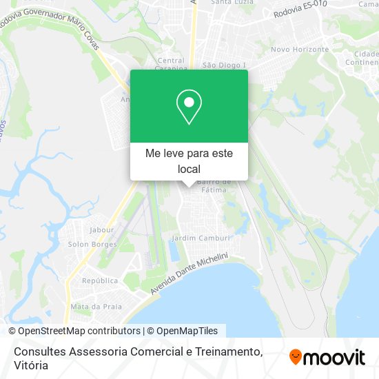 Consultes Assessoria Comercial e Treinamento mapa