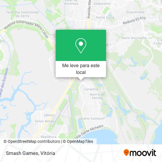 Smash Games mapa