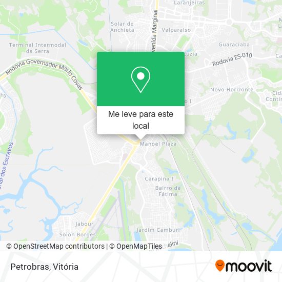 Petrobras mapa