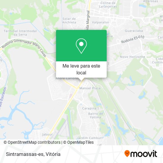 Sintramassas-es mapa