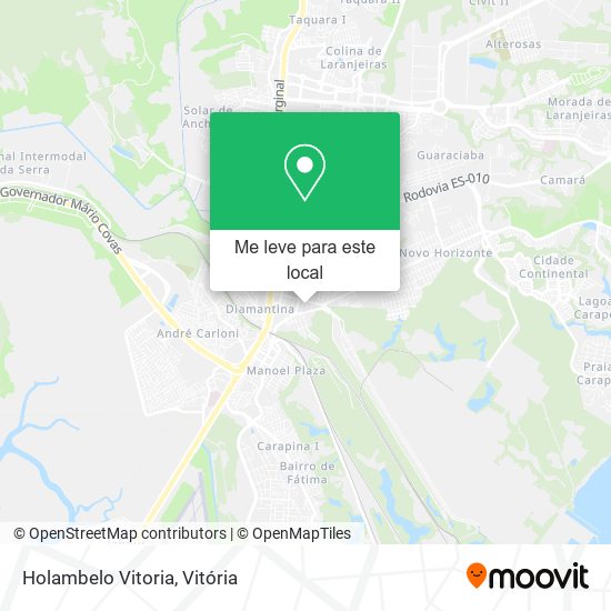 Holambelo Vitoria mapa