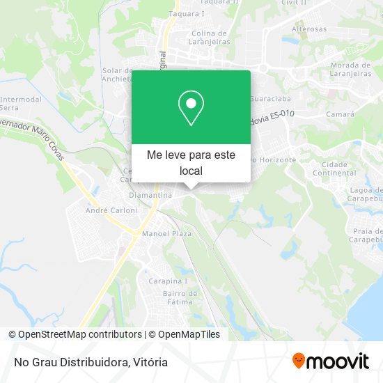 No Grau Distribuidora mapa