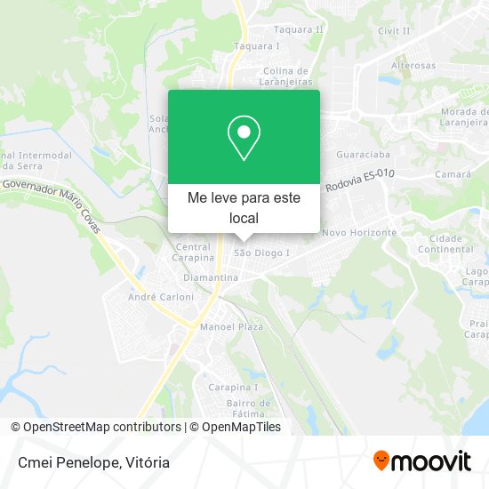 Cmei Penelope mapa