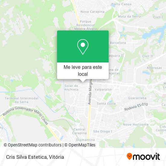 Cris Silva Estetica mapa
