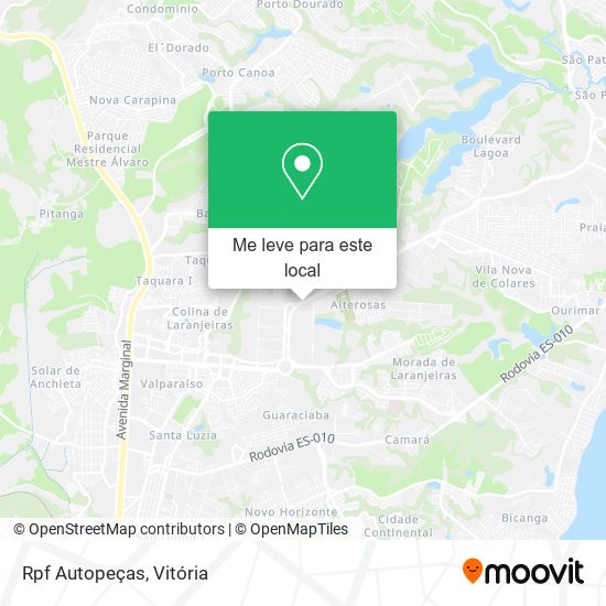 Rpf Autopeças mapa