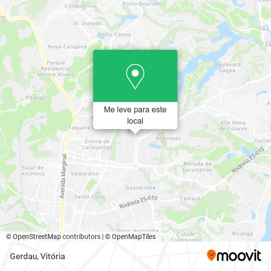 Gerdau mapa