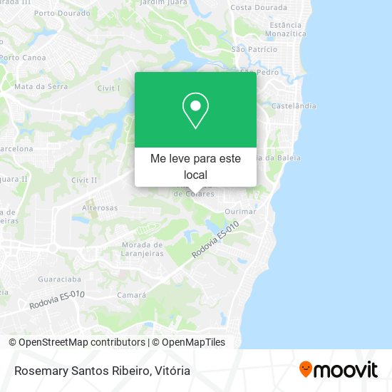 Rosemary Santos Ribeiro mapa