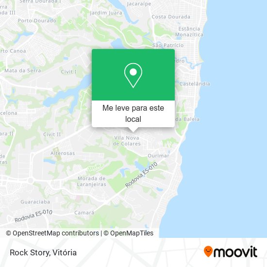 Rock Story mapa
