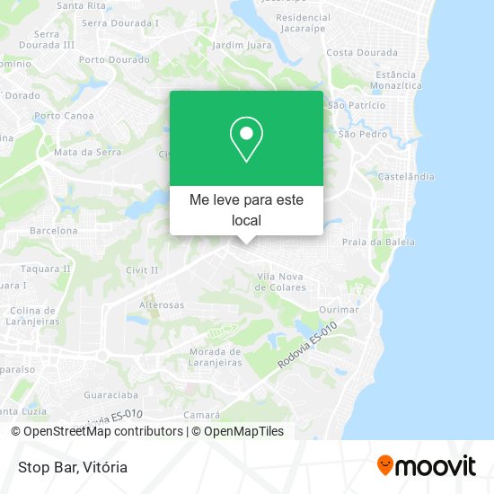 Stop Bar mapa