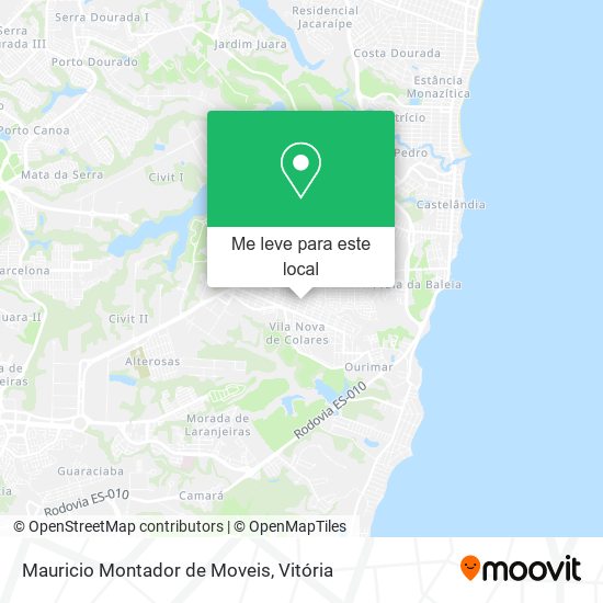Mauricio Montador de Moveis mapa