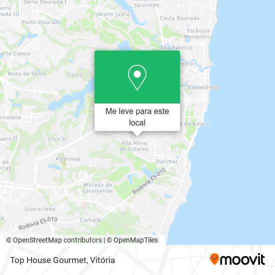 Top House Gourmet mapa