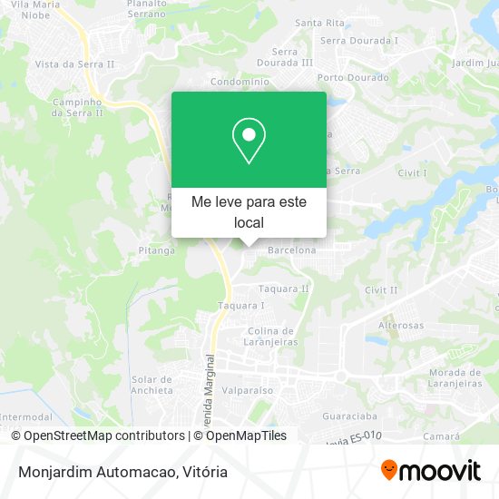 Monjardim Automacao mapa