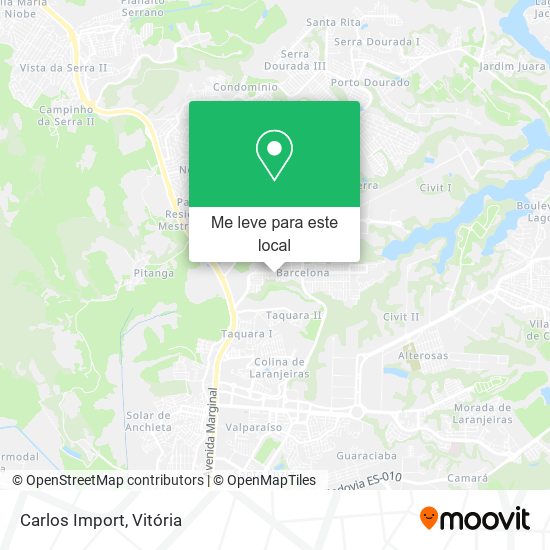 Carlos Import mapa