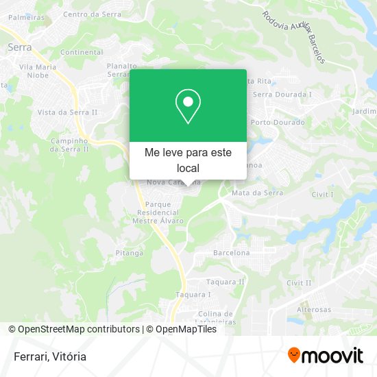 Ferrari mapa