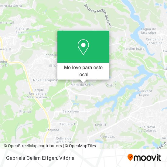 Gabriela Cellim Effgen mapa