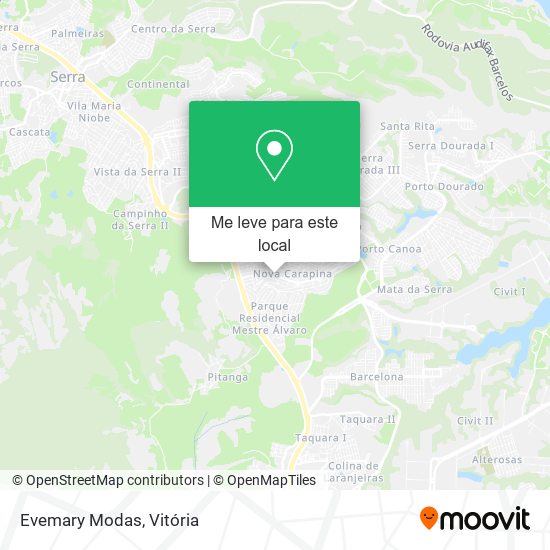Evemary Modas mapa