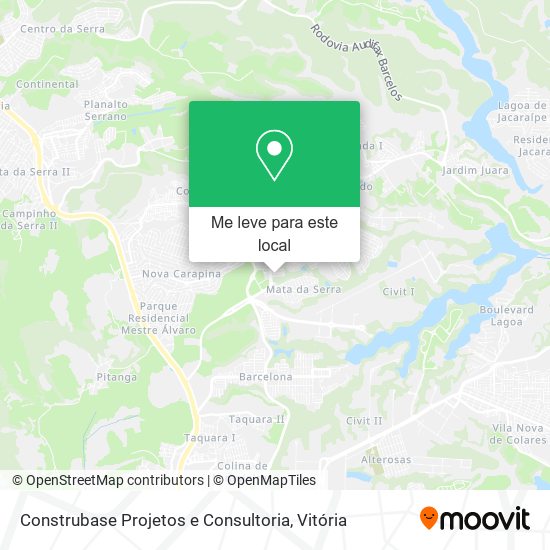 Construbase Projetos e Consultoria mapa