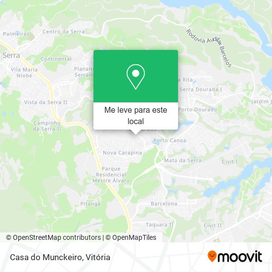 Casa do Munckeiro mapa