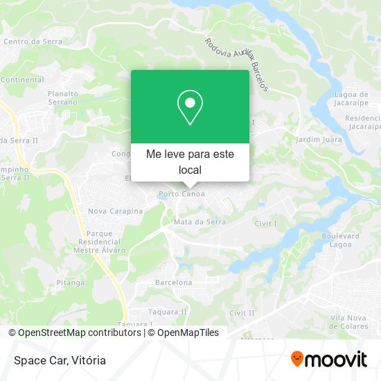 Space Car mapa