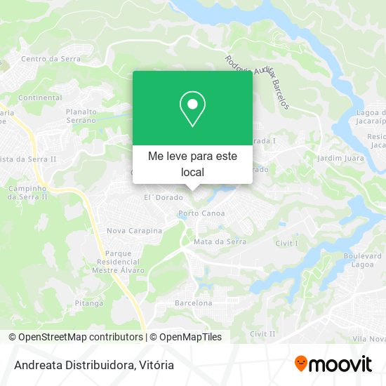 Andreata Distribuidora mapa