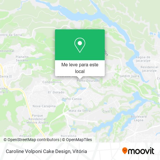 Caroline Volponi Cake Design mapa