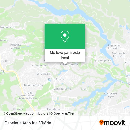 Papelaria Arco Iris mapa