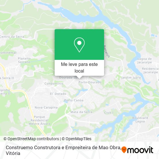 Construemo Construtora e Empreiteira de Mao Obra mapa